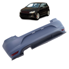 Sportstoßstange hinten + Diffusor für VW Polo...