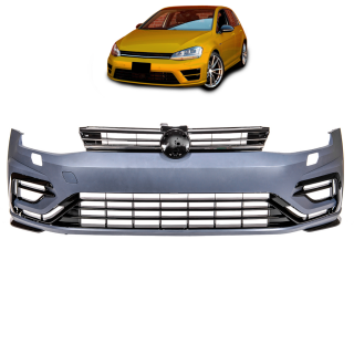 Sportstoßstange vorne + Kühlergrill für VW Golf VII 7 SRA PDC ab 2012-2017