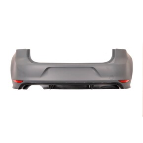 Sportstoßstange hinten + Diffusor für VW Golf VII 7 Vorfacelift ab 2012-2017