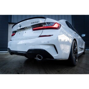 Set Spoiler Flaps hinten Schwarz Glanz passt für BMW 3er G20/G21 ab 2019-2022