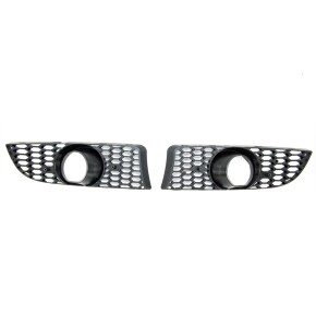  Set Nebelscheinwerfergitter EVO Schwarz passt für BMW 3er E90/91/92/93 ab 05-13