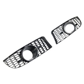  Set Nebelscheinwerfergitter EVO Schwarz passt für BMW 3er E90/91/92/93 ab 05-13