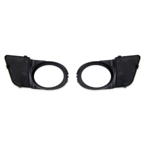  Set Nebelscheinwerfergitter Blenden Schwarz für BMW 5er (E39) ab 95-04