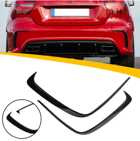 Set Flaps Luftauslass hinten Schwarz passt für...