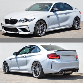 Sport Competition Bodykit breit passt für BMW F22 F23 mit SRA + 4x PDC 2012-2021