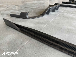 Sport Spoilerset Aero Flaps+Schweller Carbon für BMW X6 G06 Vorfacelift ab 19-23