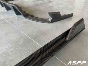 Sport Spoilerset Aero Flaps+Schweller Carbon für BMW X6 G06 Vorfacelift ab 19-23