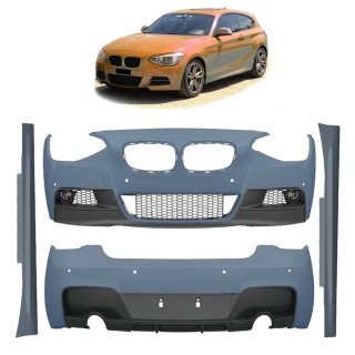 Sport Bodykit Stoßstange Frontlippe PDC SRA für BMW 1er F21 ab 11-15 Performance