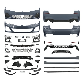Sport Bodykit Umbau Stoßstangen+Spoiler Set PDC SRA ACC für BMW 3er G20 ab 19-22