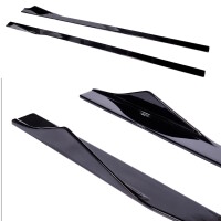 Spoiler Flaps SET hochglanz Schwarz passt für BMW 8er G