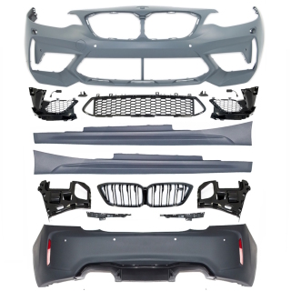Sport Competition Bodykit passt für BMW F22 F23 mit SRA + 4x PDC ab 2012-2021