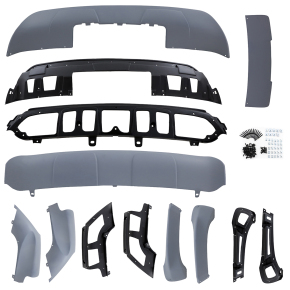 Performance Aero Spoiler Set Front + Heck Stoßstange für BMW X5 E70 2006-2010