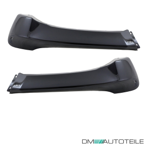 Performance Aero Spoiler Set schwarz glanz Stoßstange für BMW X5 E70 2006-2010