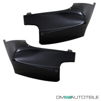 Performance Aero Spoiler Set schwarz glanz Stoßstange 