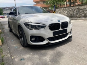 Aero Ansatz Spoiler Bodykit 7-teilig passt für BMW 1er F20 F21 mit M-Paket 15-19