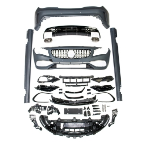 Sport Bodykit Umbau Stoßstangen+Schweller für Mercedes CLA C117 CLA45 ab 13-19