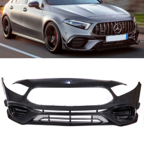 Sport Umbau Stoßstange für Mercedes A-Klasse W177 auf A45 ab 2018-2022