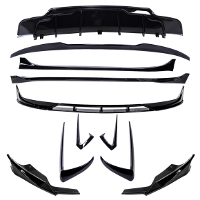 Sport Bodykit Front Spoiler SET passt für TESLA MODEL 3 (5YJ3) ab 2018-2023
