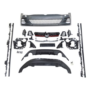  Sport Umbau Stoßstange + Diffusor für VW Golf 7 (VII) auf GTI ab 2012-2017