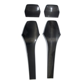 Sitzschalen Cover SET Carbon Sportsitz Rückseite passt für BMW M3 F80 M4 F82 F83