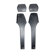 Sitzschalen Cover SET Carbon Sportsitz Rückseite passt 