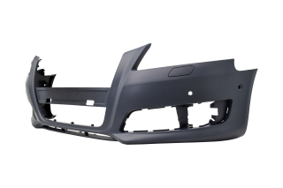 Audi A3 8P 8PA Front Bumper 08-12 Facelift without park assist / headlamp washer 3-5 doors