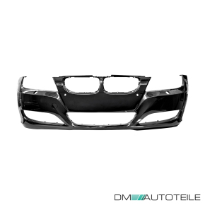 BMW E90 E91 Saloon Estate Front Bumper LCI primed with headlamp washer / Park assist 08-11