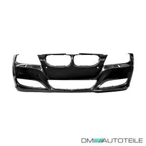 BMW E90 E91 Saloon Estate Front Bumper LCI primed with headlamp washer / Park assist 08-11