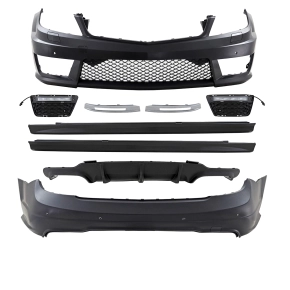 Bodykit Stoßstange Komplett für Mercedes W204...