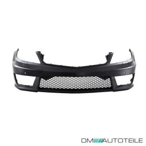 Bodykit Stoßstange Komplett für Mercedes W204 vor Mopf 2007-2011 +Zubehör für C63 AMG