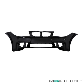Sport Front Bumper ABS for PDC +2x GRILLE Black fits on BMW 1 E81 E82 E87 E88 