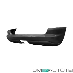 Stoßstange hinten ohne PDC LACKIERT 197 passt für Mercedes ML W163 Mopf ab 01-05
