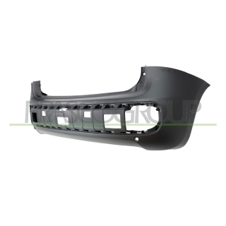 Stoßstange hinten grundiert  für Parkhilfe passt für Fiat Panda ab 01/2012 -