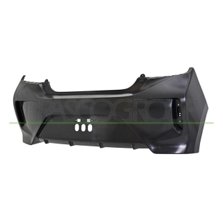 Stoßstange hinten schwarz lackierfähig passt für Mitsubishi Space Star 01/2019>