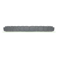 Stoßstange hinten mitte schwarz ge gallery