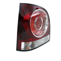 VW Polo 9N3 rear lights left 04/05-09 red + sockets + bulbs 