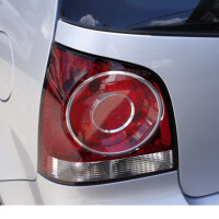 VW Polo 9N3 rear lights left 04/05-09 red + sockets + bulbs 