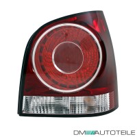 Set VW Polo 9N3 rear lights left right 05-09 red incl. Bulbs