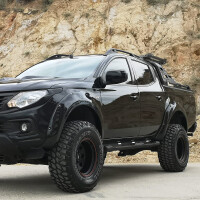 Kotflügelverbreiterungen Kompatibel mit MITSUBISHI L200