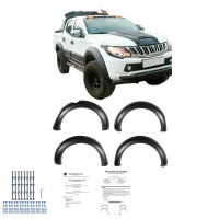 Kotflügelverbreiterungen Kompatibel mit MITSUBISHI L200