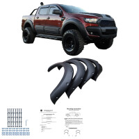 Kotflügelverbreiterungen Kompatibel mit FORD Ranger T6-