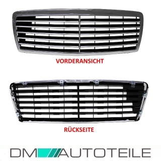 Mercedes C-Class W202 Front Grille chrome black 93-00 Avantgarde