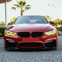 Frontflaps Kompatibel mit BMW M4 F82 / M3 F80 2014-2021 3