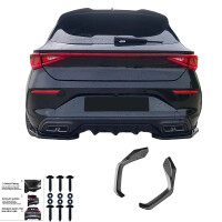 Hecksplitter/ Heckansätze Kompatibel mit CUPRA Leon Mk1