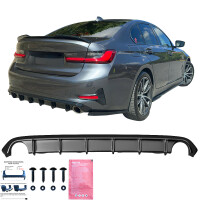 Heckdiffusor Kompatibel mit BMW 3er G20 / G21 2018-2021 4