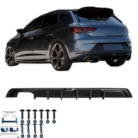 Heckdiffusor Kompatibel mit SEAT Leon MK3 FR Facelift 2017-2