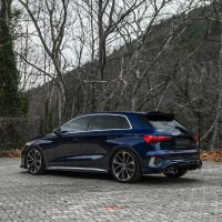 Heckdiffusor Kompatibel mit AUDI S3/A3 S-Line (Limousine/Spo