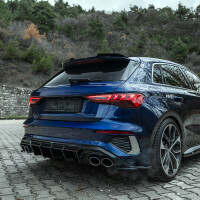 Heckdiffusor Kompatibel mit AUDI S3/A3 S-Line (Limousine/Spo