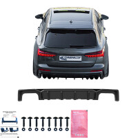 Heckdiffusor Kompatibel mit AUDI S6 C8 (Limousine-Avant) 201