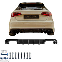 Heckdiffusor Kompatibel mit AUDI S3 Spor gallery